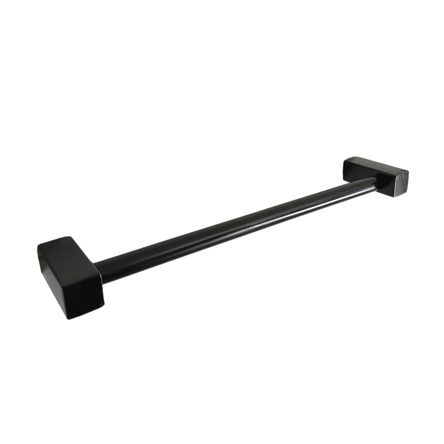 Toalheiro 30cm Aço Inox Alto Brilho Leblon Preto Fosco LTPF-30