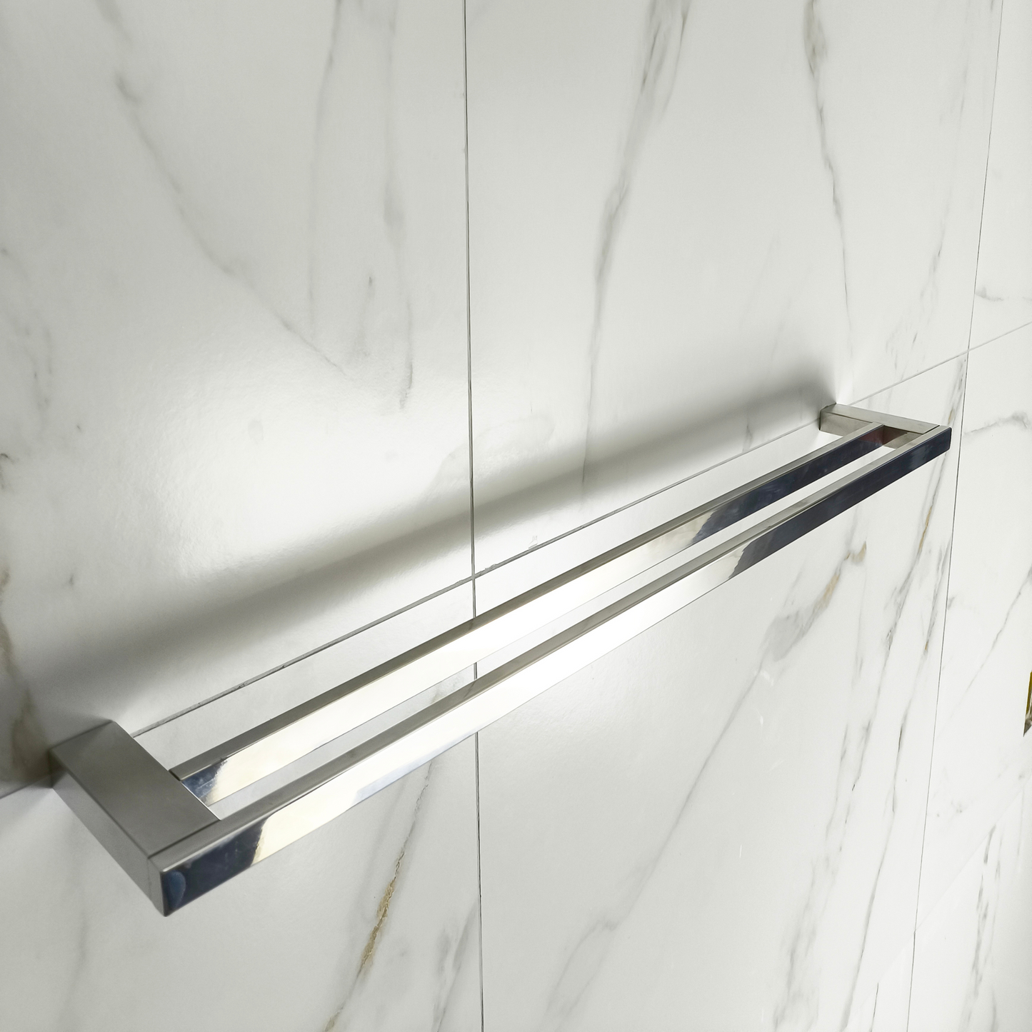 Toalheiro Duplo 70cm Aço Inox Ipanema ITD-70