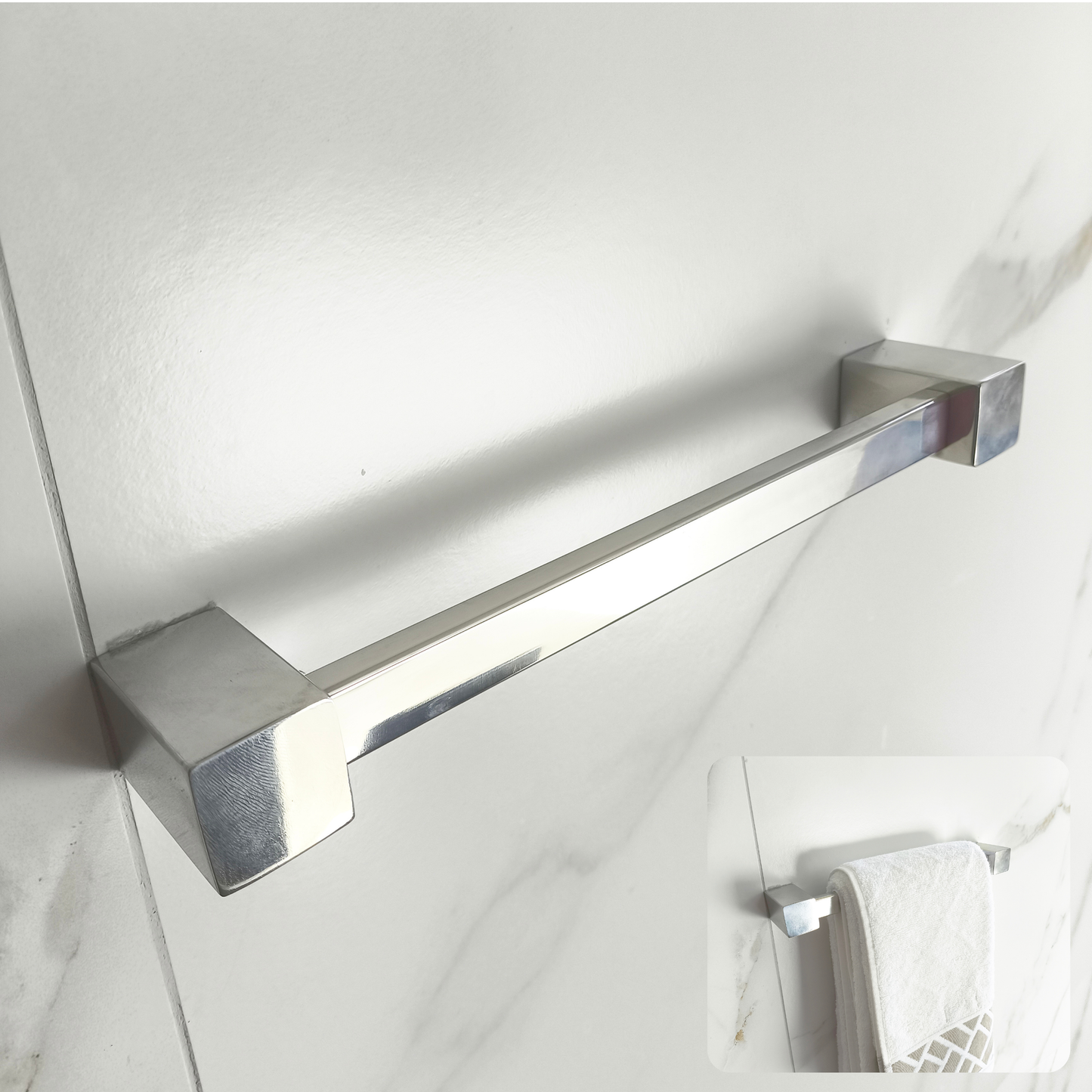 Toalheiro 30cm Aço Inox Linha Ynovare Premium YT-30