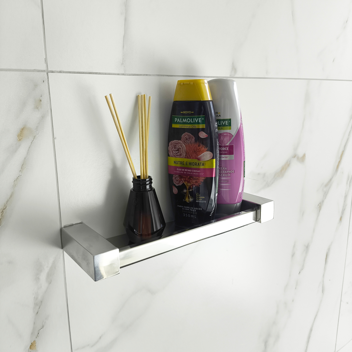 Porta Shampoo [50cm] Aço Inox Ynovare Premium YPS-50