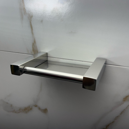Saboneteira Linha Leblon Preto Fosco Aço Inox LS