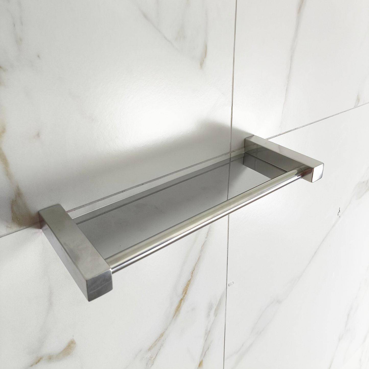 Porta Shampoo [40cm] Aço Inox Linha Leblon LPS-40